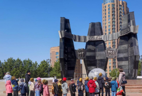 В Хабаровском районе продолжается цикл мероприятий, посвящённый предстоящей 79-й годовщине Победы в Великой Отечественной войне 